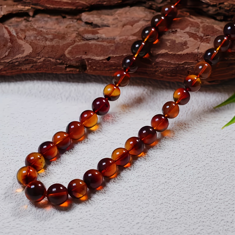 Burmese Bloodstone Amber Multi-Piece Mala Beads Set
